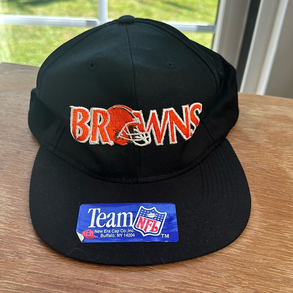 1980's Cleveland Browns NFL New Era Snapback Mint condition